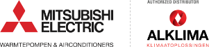 Mitsubishi Electric en Alklima logo